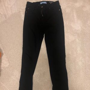 Seven black highwaisted jeans